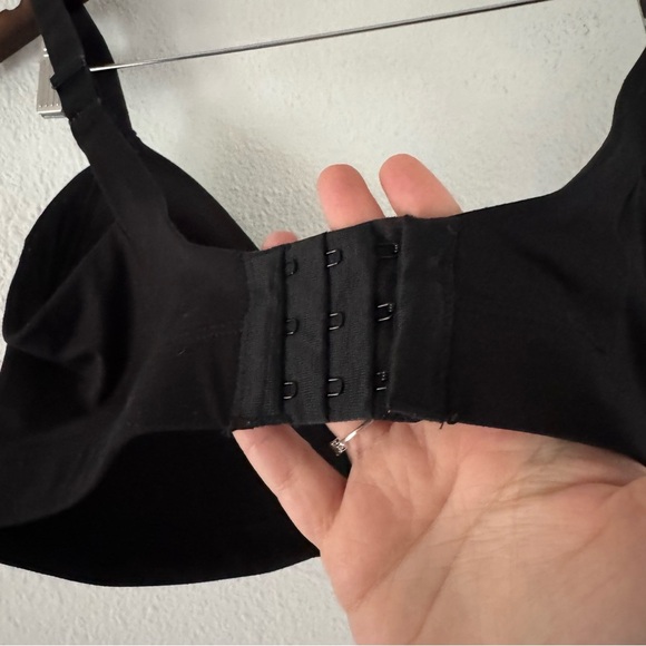 Auden LIKE NEW Black Lightly Lined Wire-Free Natural Shape Smoothing Bra 38DD - Picture 4 of 13